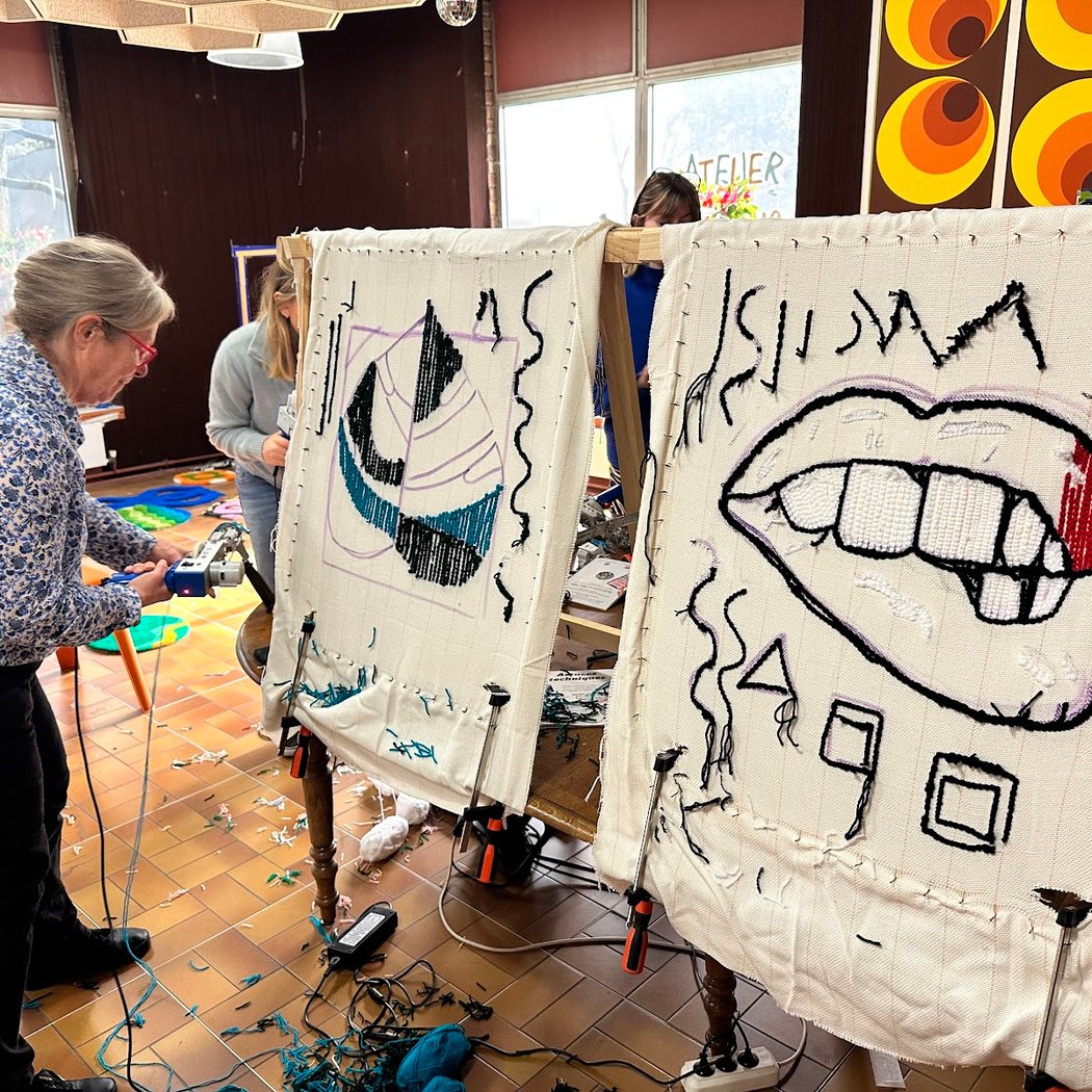 Les Ateliers d'Alice - cours de tufting 3